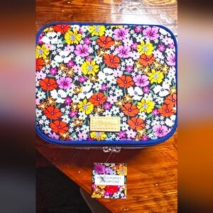 Brighton Painted Poppies Jewelry Case NWT